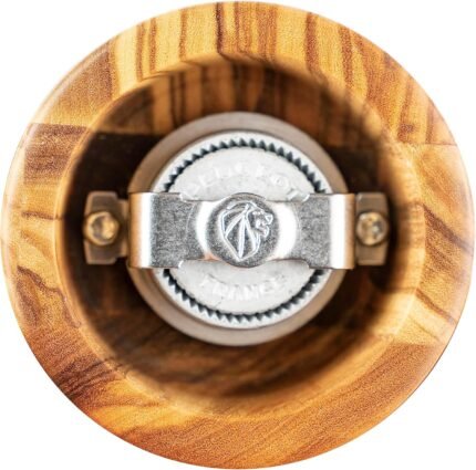peugeot paris manual pepper mill olive wood natural pack image