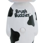 brushbuddies animal character manual toothbrush cow image