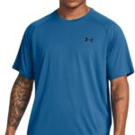 under armour mens t shirt photon blue black