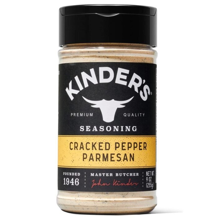 kinders cracked pepper parmesan seasoning image