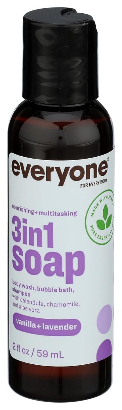 everyone 3in1 body wash bubble bath & shampoo
