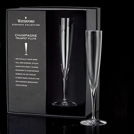 waterford elegance trumpet flute pair image
