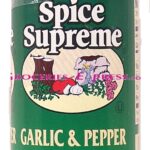 spice supreme blackened seasoning plastic shaker image