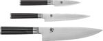 classic 3 piece starter knife set black image