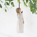 willow tree messenger ornament red cardinal image