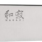 kai wasabi 8 chef's balck knife image