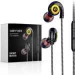 deivvox wired earbuds with mic & volume control image