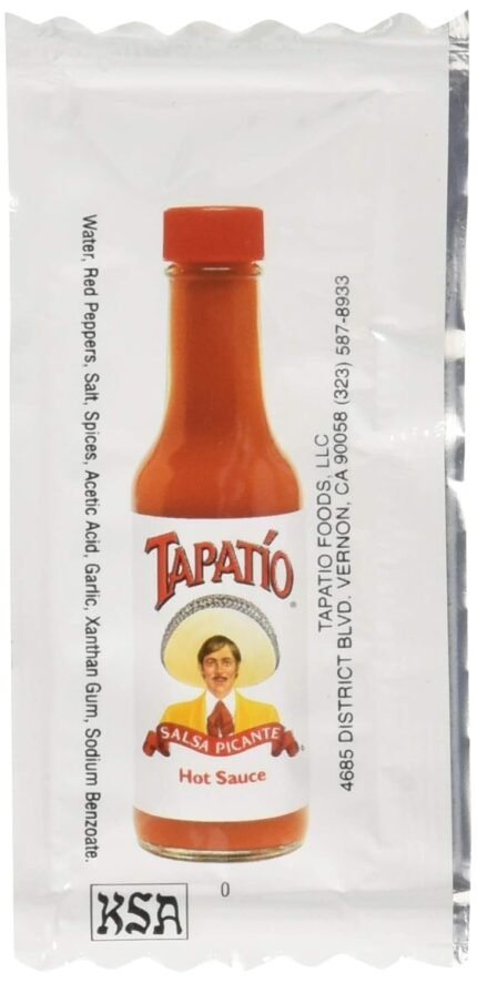 tapatio hot sauce travel packet image