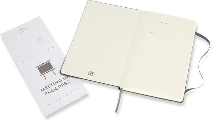 moleskine pro hard cover notebook large forest green 240 pages image