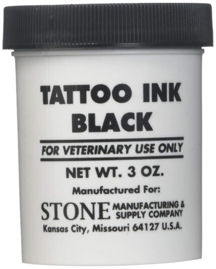 stone manufacturing 6500 black tatto ink paste image