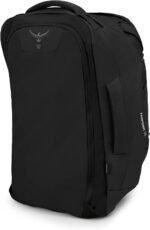 osprey farpoint 55l men's backpack black image