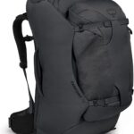osprey farpoint 70l men's travel grey backpack image