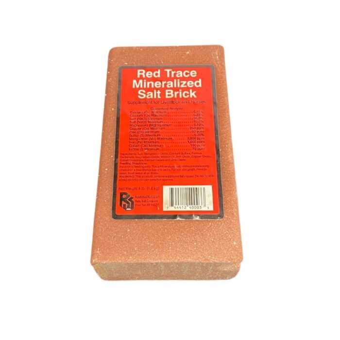 intrepid international red trace mineral salt mineral salt brick 4 lb image