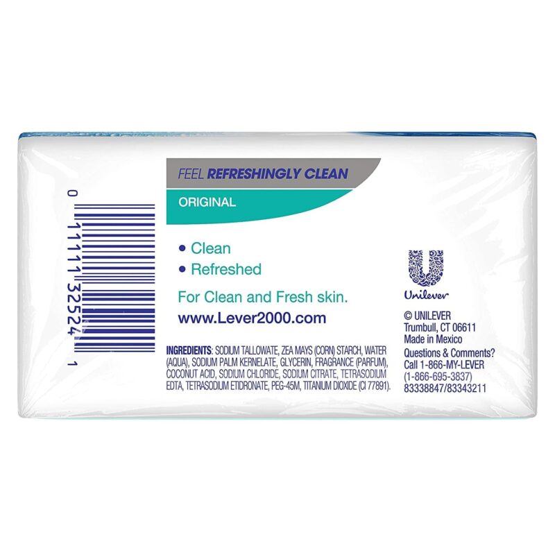 lever 2000 original refreshing bar soap perfectly fresh pack image