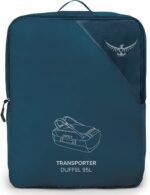 osprey transporter 40l duffel black bag image