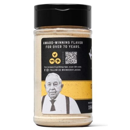 kinders cracked pepper parmesan seasoning image