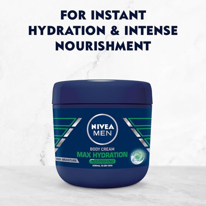 nivea men max hydration body cream image