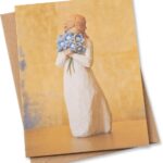 willow tree forget me not notecards 8 pack image