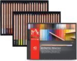 caran d ache 40 piece pastel pencil set image