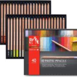 caran d ache 40 piece pastel pencil set image