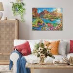 ravensburger canyon camping 1500 piece puzzle image