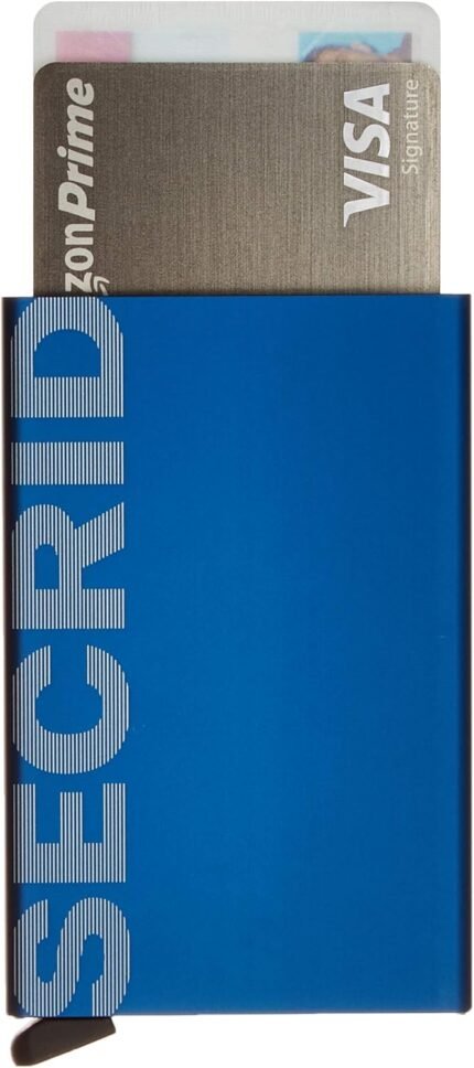 secrid card protector laser logo blue image