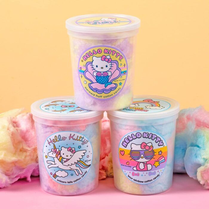 Hello Kitty Unicorn Tails Cotton Candy, 1.75 Oz - Image 4