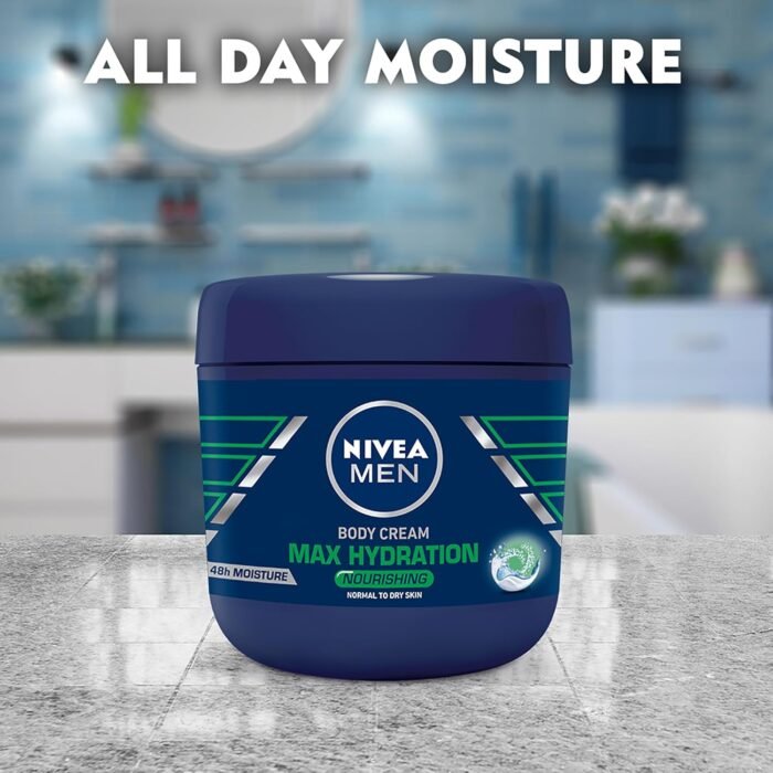 nivea men max hydration body cream image