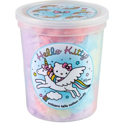 Hello Kitty Unicorn Tails Cotton Candy, 1.75 Oz