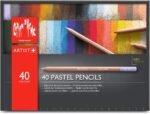 caran d ache 40 piece pastel pencil set image