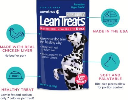 nutrisential lean chicken dog treats pack image