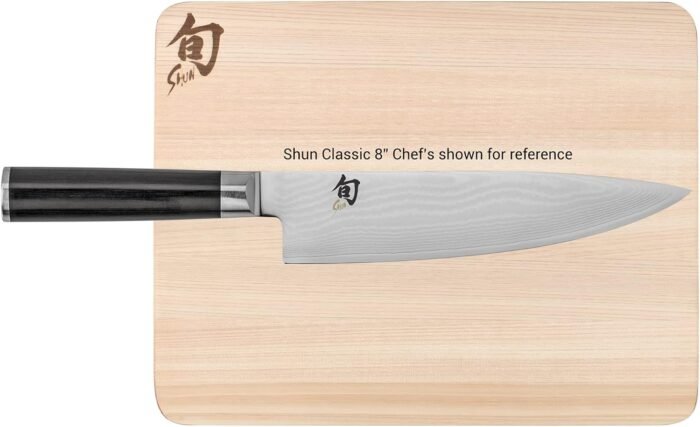 shun small hinoki cutting board image