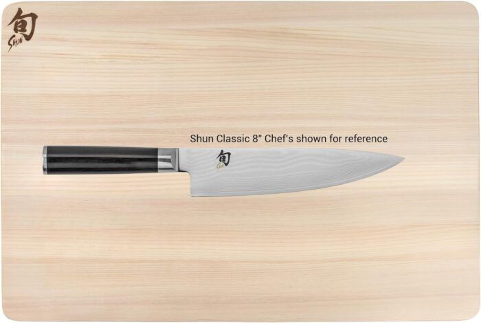 shun hinoki cutting board japanese wood image