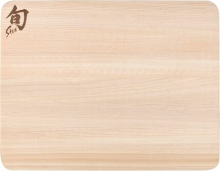 shun small hinoki cutting board image