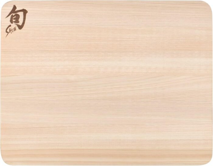 shun small hinoki cutting board image