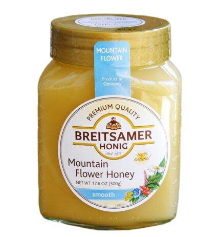 breitsamer mountain flower honey smooth 500g image
