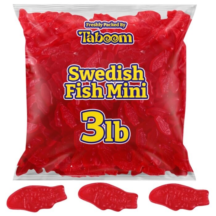 swedish fish mini red candy image