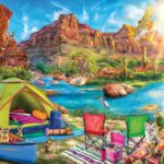 ravensburger canyon camping 1500 piece puzzle image