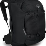 osprey farpoint 55l men's backpack black image
