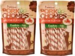 scott pet pork chomps bacon twists mini 2 pack image