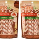 scott pet pork chomps bacon twists mini 2 pack image