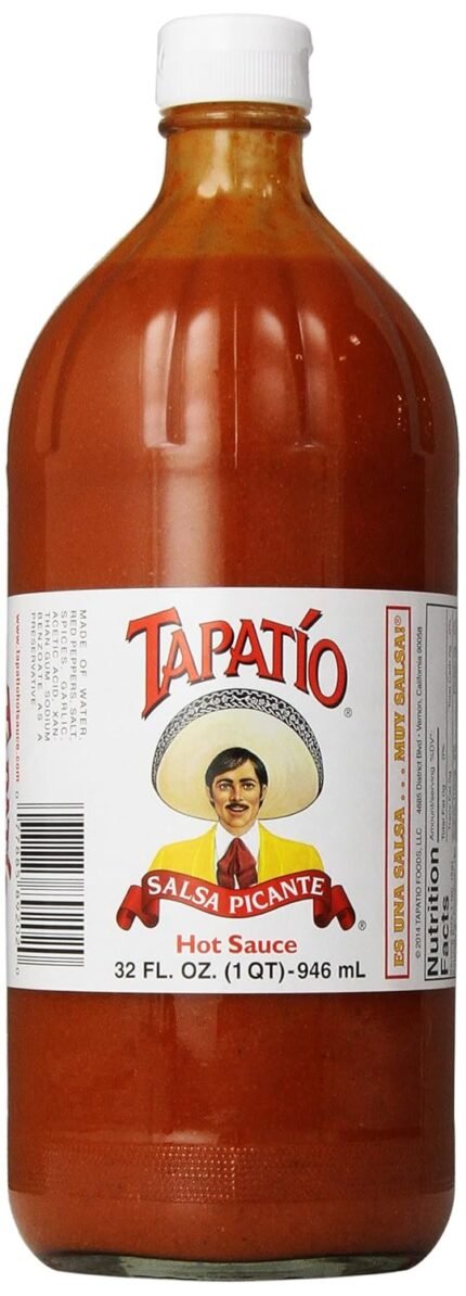 tapatio salsa picante hot sauce 1 gallon jug image