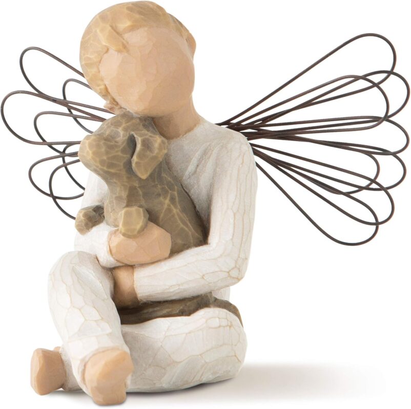 willow tree angel of comfort hand painted pet remembrance figure image