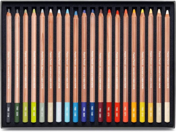 caran d ache 40 piece pastel pencil set image