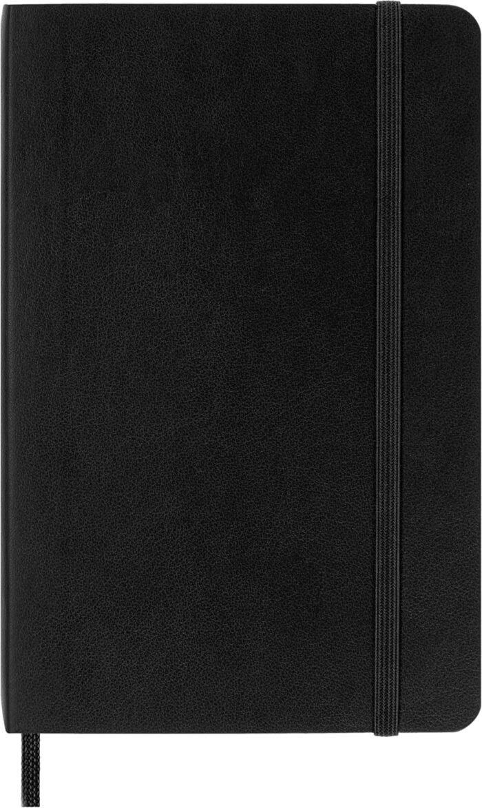 moleskine classic pocket dotted notebook soft cover black image