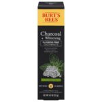 burts bees charcoal whitening toothpaste pack image