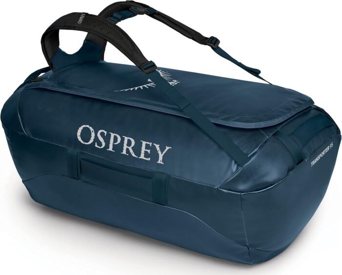 osprey transporter 40l duffel black bag image