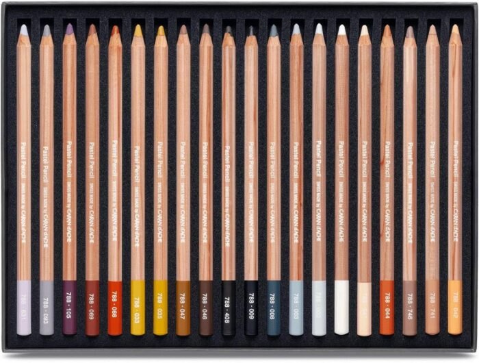 caran d ache 40 piece pastel pencil set image