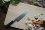 kai wasabi 8 chef's balck knife image