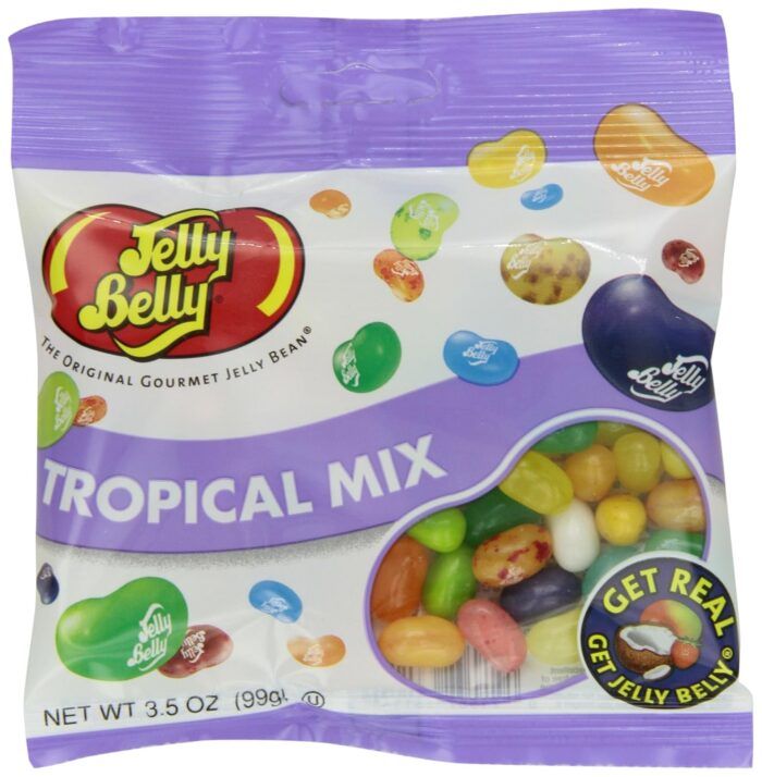 Jelly Belly Tropical Mix Jelly Beans, 3.5 Oz - Image 1